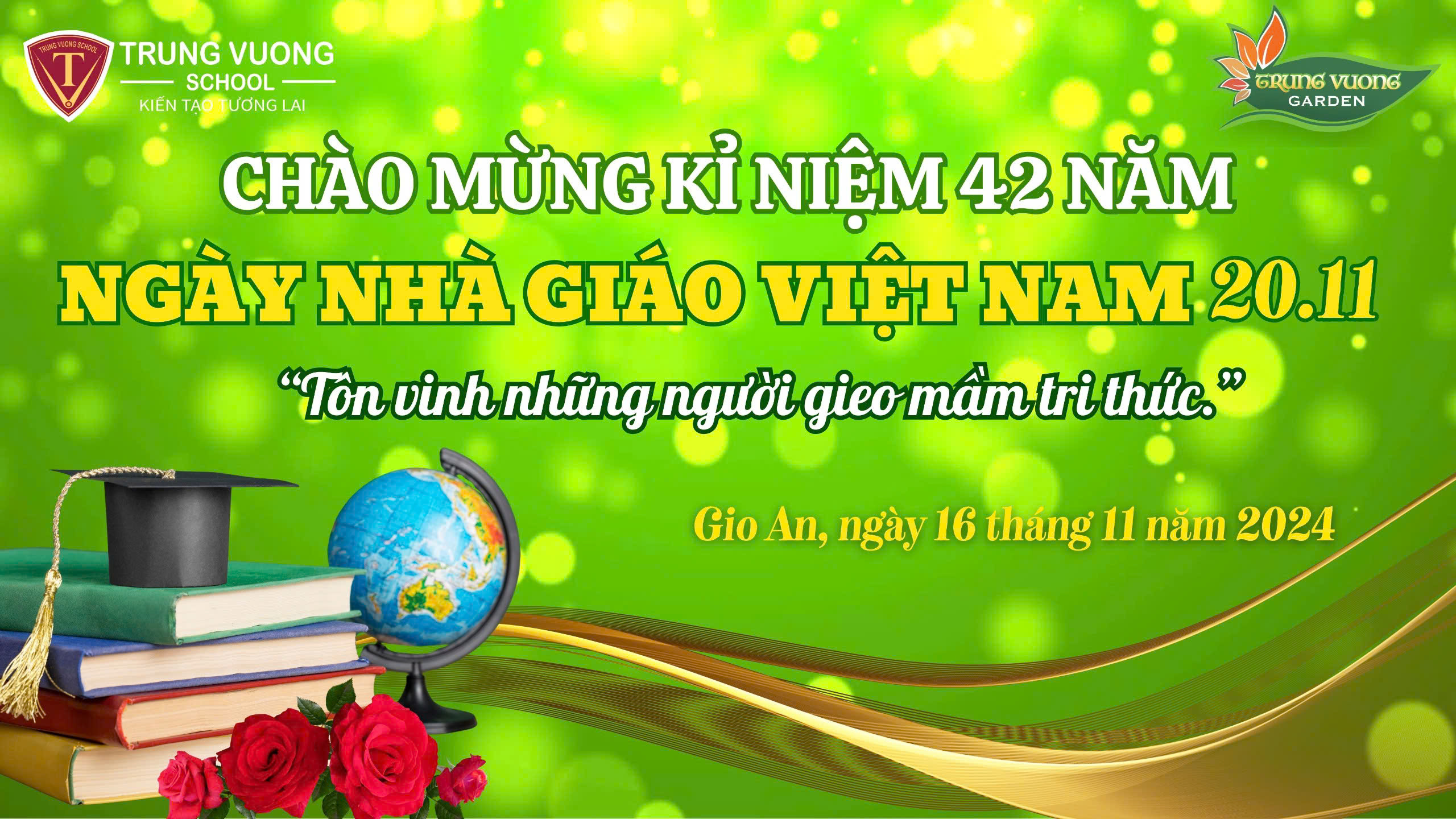 Kỷ niệm 42 năm Ngày Nhà giáo Việt Nam - Tôn vinh những người gieo mầm tri thức